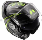 LS2  åpningshjelm Advant X Carbon Future Svart/Gul thumbnail