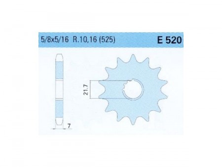 Framdrev 520-16 T