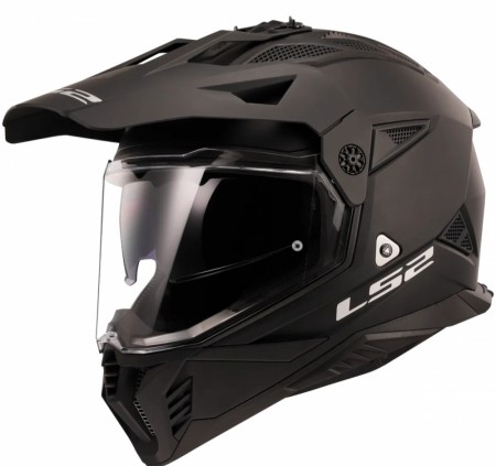 LS2 Endurohjelm MX702 Pioneer II Matt Svart