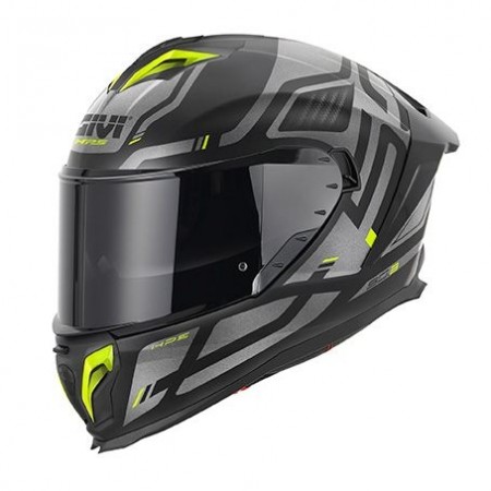 Givi helhjelm  h50.3 Sort / Grå / Gul 