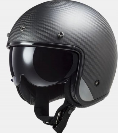 LS2 Halvhjelm OF601 Bob Carbon