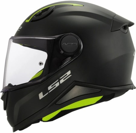 LS2 Barnehjelm FF812 Kid Matt Svart