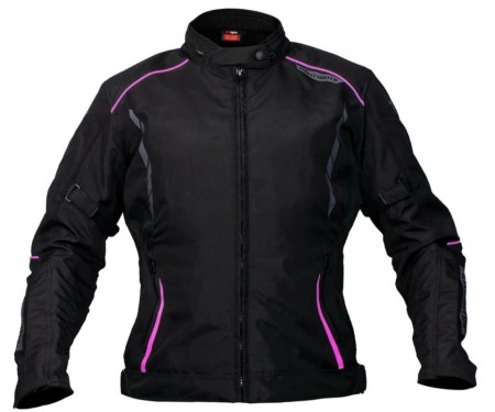 Action IV Dame MC-Jakke Svart/Rosa
