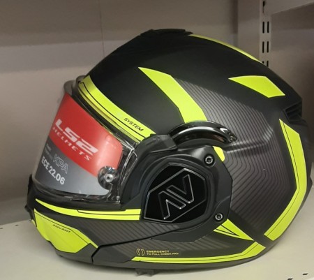 LS2 ADVANT SVART/GUL