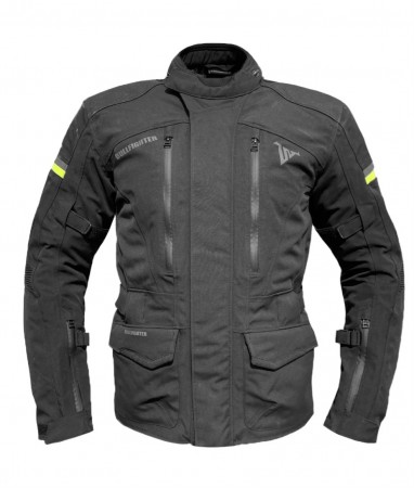 Laminert Pro MC-Jakke Svart